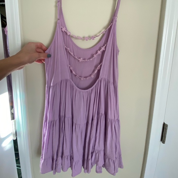 TOBI Purple Flower Tunic - Picture 2 of 3